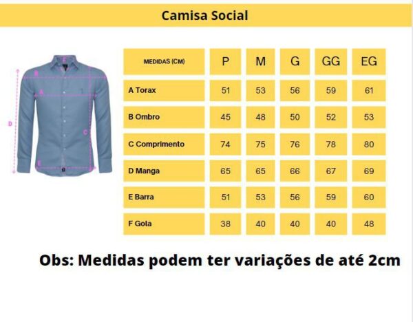 "Camisa Manga Longa Amarelo PRL | Estilo Clássico e Conforto Premium" - Image 3