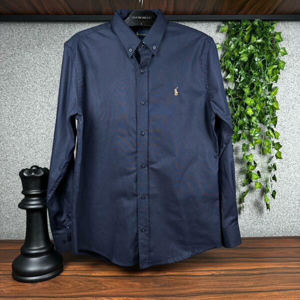 Camisa Manga Longa PRL Azul - Image 2