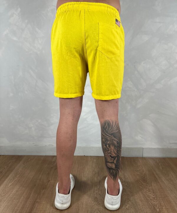 Bermuda Linho PRL Amarelo - Image 4
