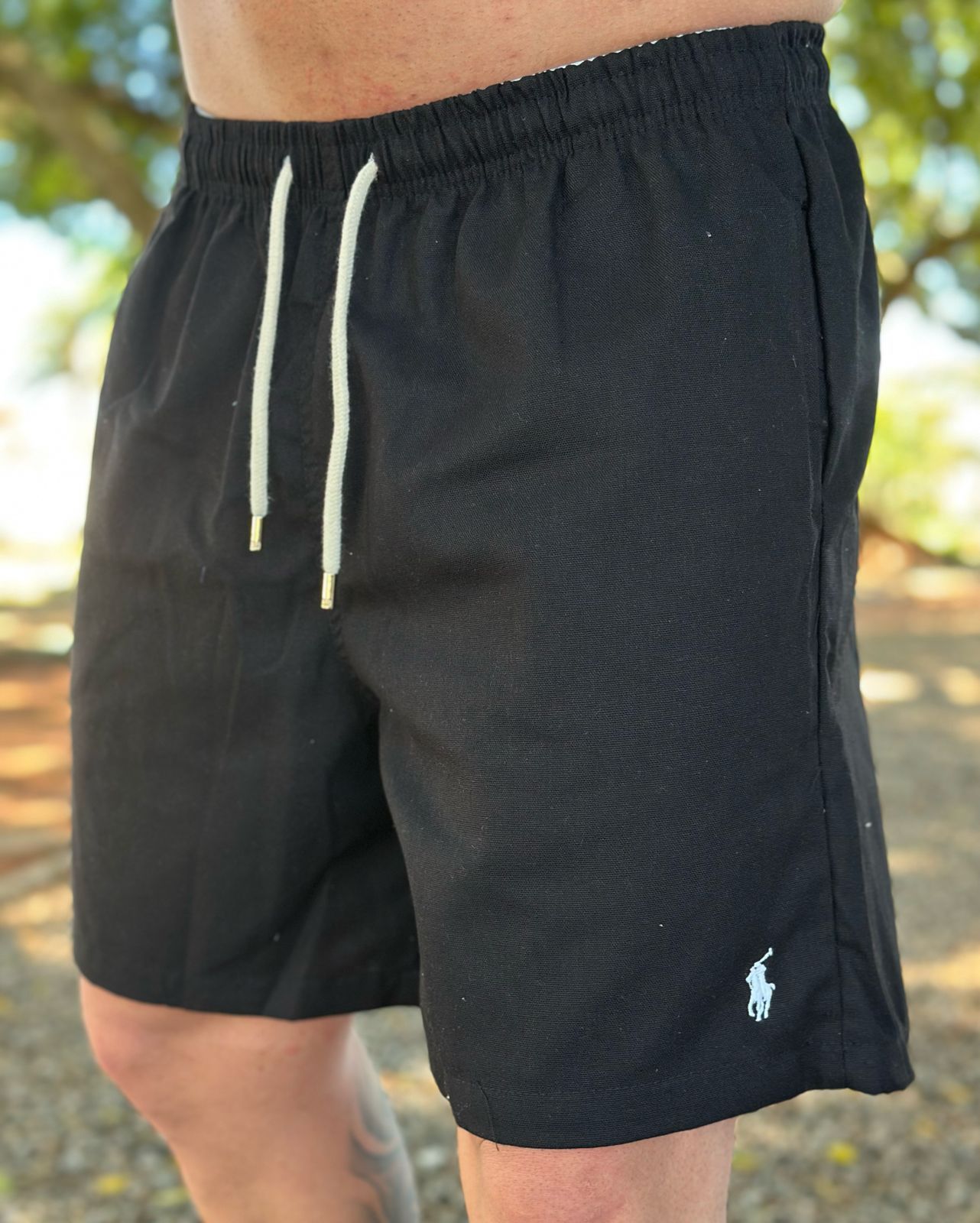 Bermuda Linho Peruano PRL Preto