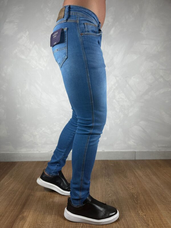 Calça Jeans Feminina Cintura Alta Hot Pants – Estilo e Conforto em Alta - Image 3
