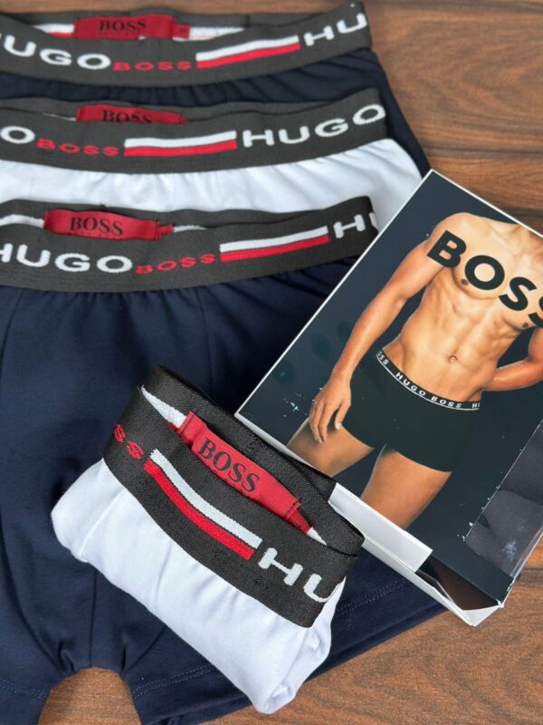 Kit 3 Cuecas Hugo Boss Originais – Conforto, Estilo e Durabilidade - Image 3