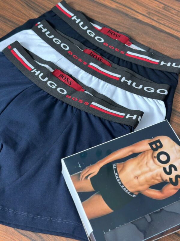 Kit 3 Cuecas Hugo Boss Originais – Conforto, Estilo e Durabilidade - Image 5