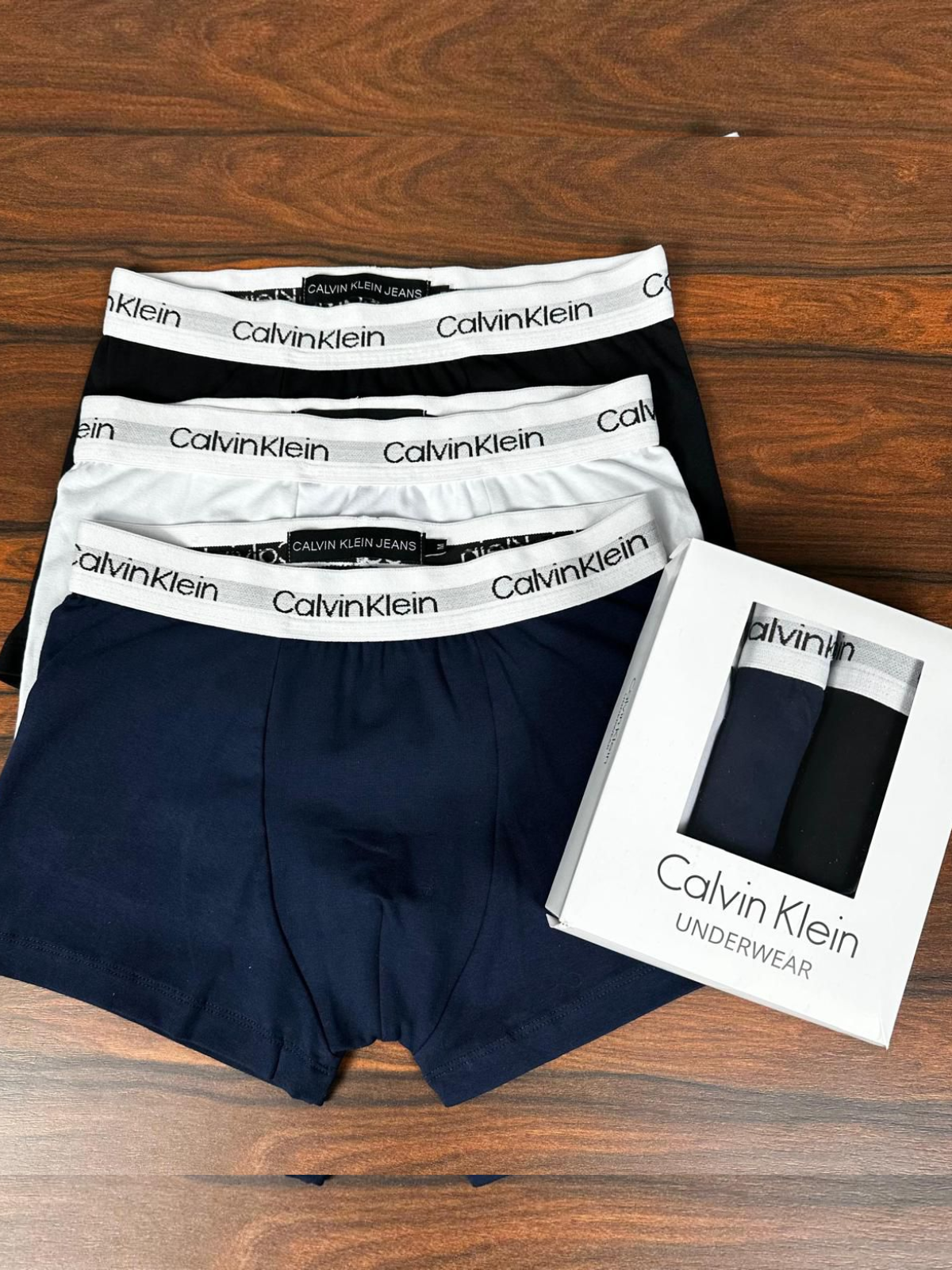 Kit 3 Cuecas Calvin Klein Originais – Conforto Premium e Estilo