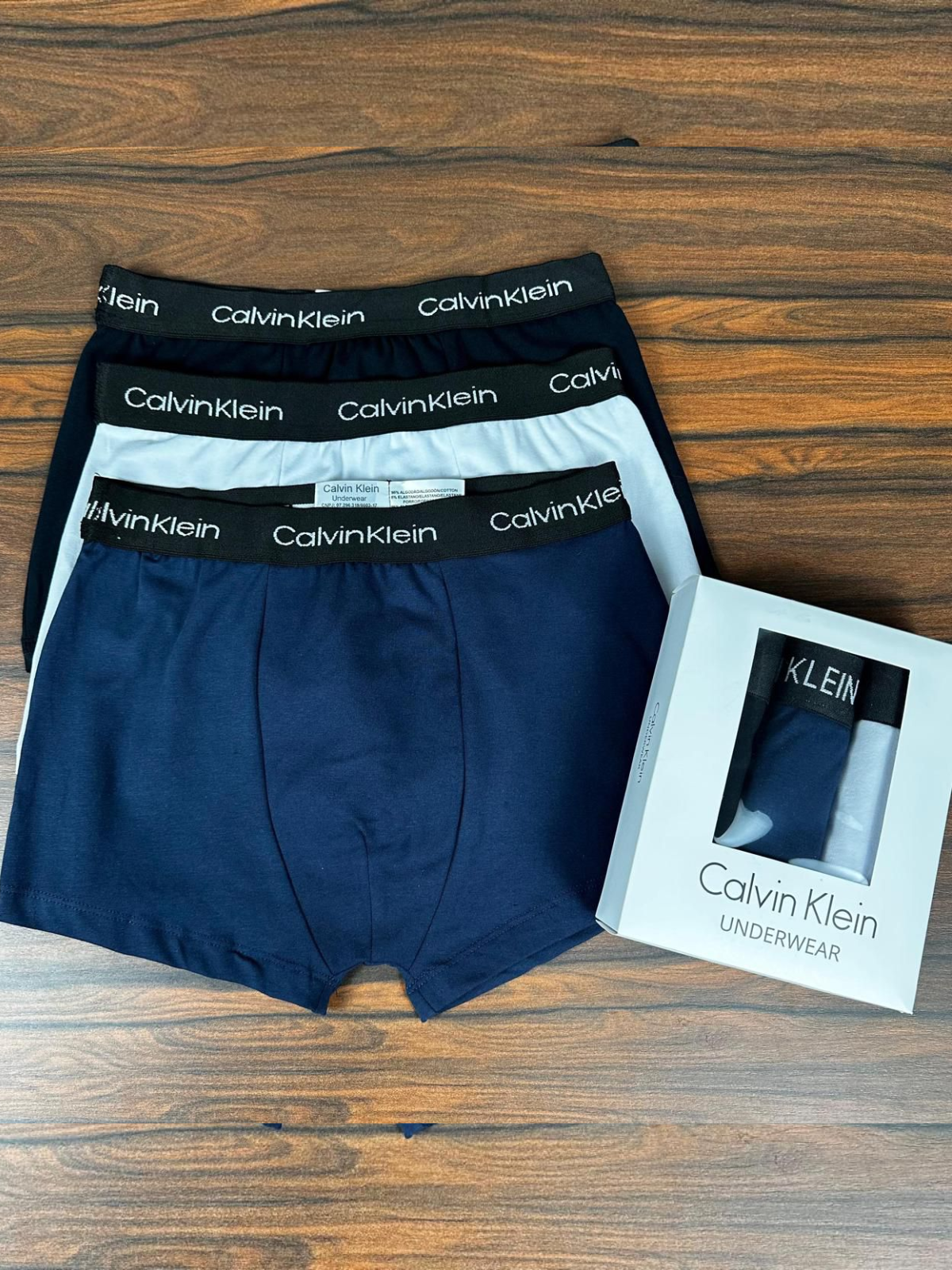 Cuecas Calvin Klein Masculinas (Kit 3) – Conforto que Você Merec